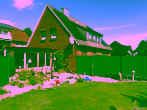 Haus Ansicht Garten