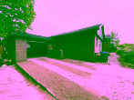 Eingang links - Sanierungsfähiger Bungalow in Sackgassenlage mit großzügigem Grundstück