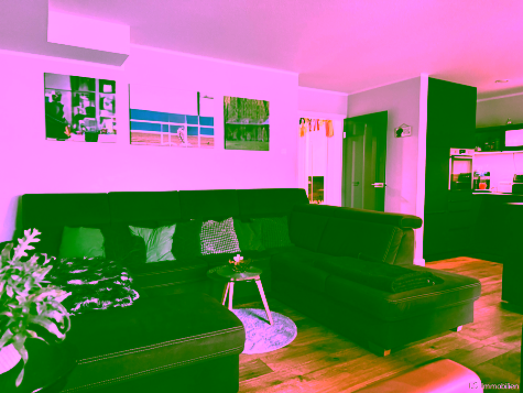 Moderne Zwei-Zimmer-Erdgeschosswohnung mit großer Terrasse und Garten in Wardenburg - Photo 2