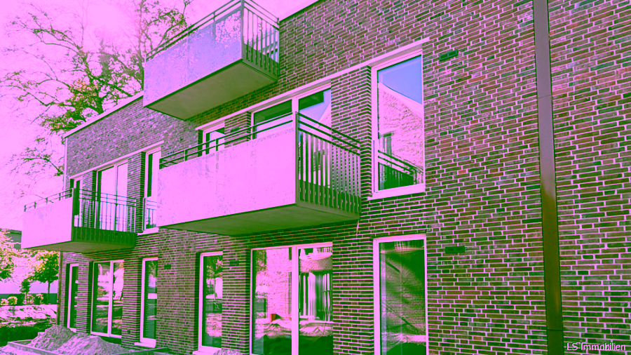 Außenansicht Balkone